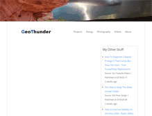 Tablet Screenshot of geothunder.com